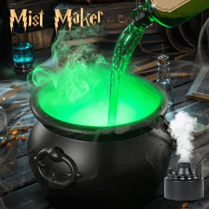 Witches Cauldron™ — Mesmerize Every Guest with Living, Eerie Green Mist Magic