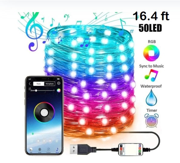 LED Christmas Tree Smart Lights 7$ TODAY ONLY