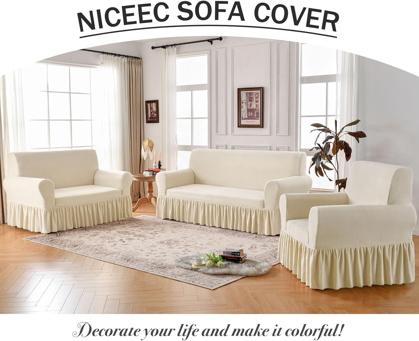 VelveteenLux™ — Wrap Your Sofa in Irresistible Plush Luxury for Ultimate Cozy Escape