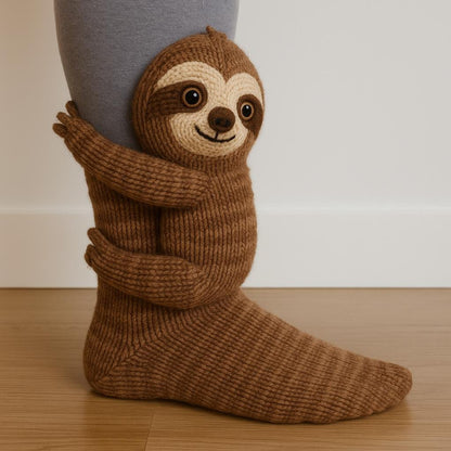 Faelina — Chaussettes en coton 3D animaux douillettes avec confort respirant