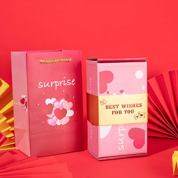 Pop-Up Cube Box™ — Skap uforglemmelig glede og eksplosiv feiring med hver gave