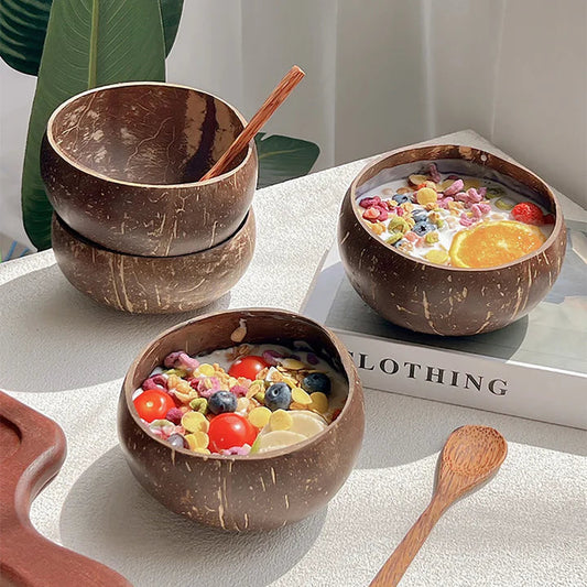 Coconut Shell & Wood Sets™ — Κατακτήστε την Άγρια, Οικολογική Δήλωση που Εντυπωσιάζει Κάθε Τραπέζι