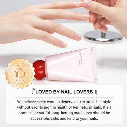 Gelura — Transparent Adhesive Patch Gel for Press-On Nails