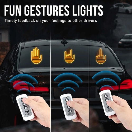 Finger Car Light