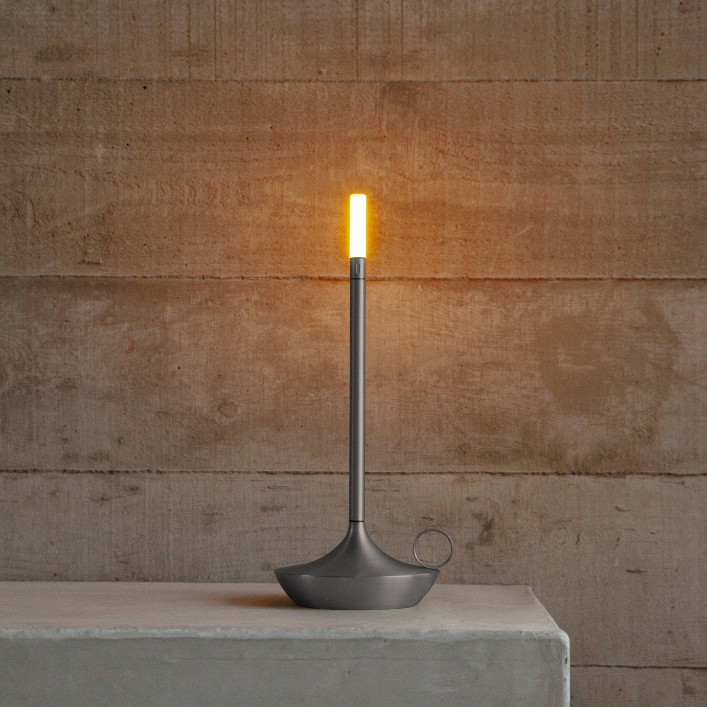 Lumiri Candlestick Lamp — Scandinavian Touch Lamp with Adjustable Brightness
