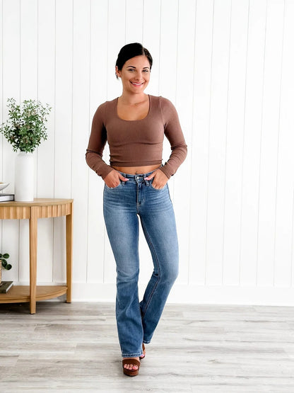 Tummy Control Bootcut Jeans 30$ TODAY ONLY