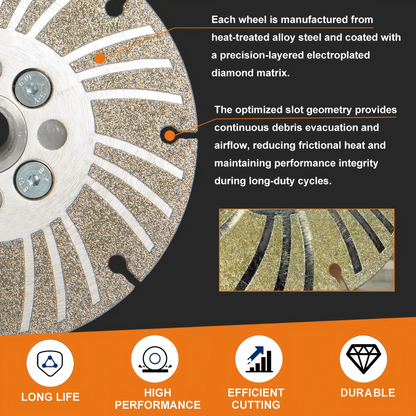 DiamondForge™ Ultra Grinding Wheels — Bestimme jeden Schnitt mit rasiermesserscharfer Geschwindigkeit und unaufhaltsamer Kraft