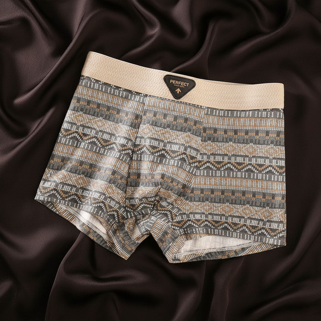 Norla — Økologiske bomullsboxershorts med pustende meshpaneler