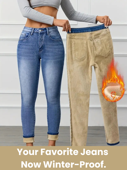 SnugDenim™ — Fleece-Lined Jeans for Warmth & Style