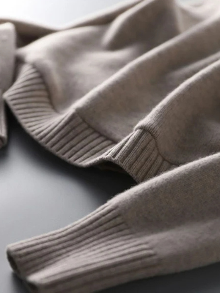 Taren Quilted Jacket — Lightweight Warmth with Ribbed Knit Comfort