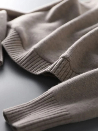 Taren Quilted Jacket — Lightweight Warmth with Ribbed Knit Comfort