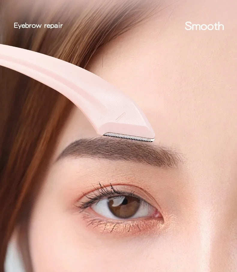 Liora — Ensemble de 3 taille-sourcils en acier inoxydable pour un toilettage précis