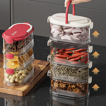 Multi-Layer Spice Tower™ — Ovládnite kuchyňu a uzamknite silu chutí