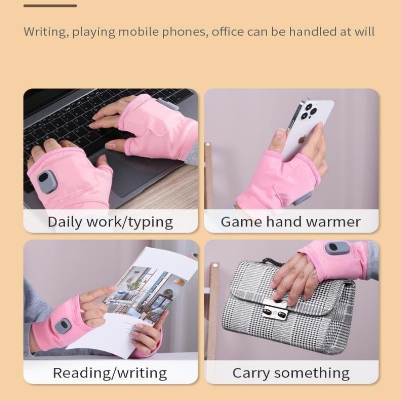 Portable Heating Gloves 25$ TODAY ONLY