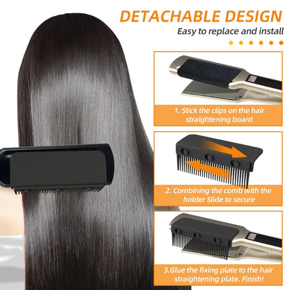 Glidex™ Pro Comb — Muuta mikä tahansa suoristin ajan säästäväksi kiilto koneeksi
