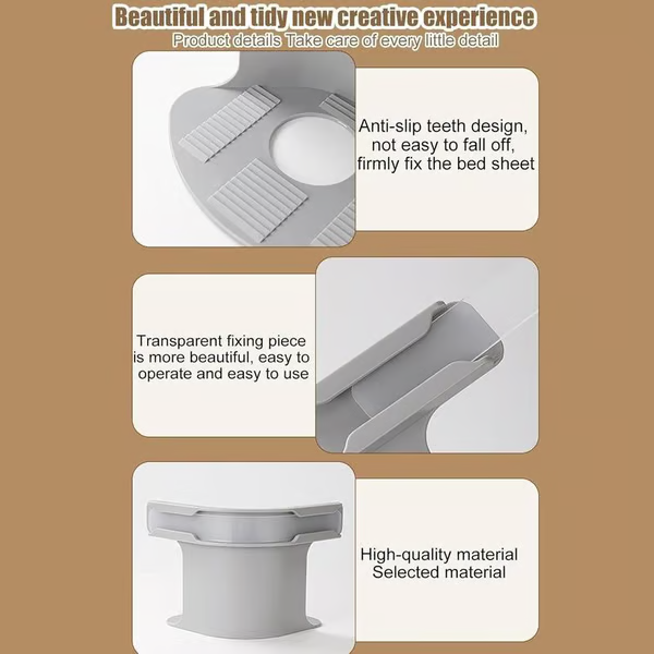 Linari — Non-Slip Bed Sheet Grippers with Strong Corner Clips