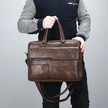 Fiorenzo Leather Briefcase