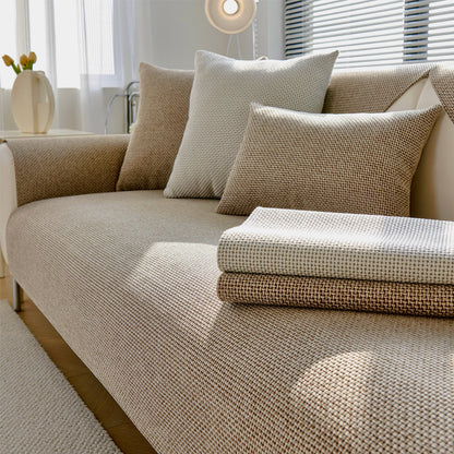 GLIZM Sofa Cover™ — Wrinkle-Free Comfort That Clings So You Can Relax in Style