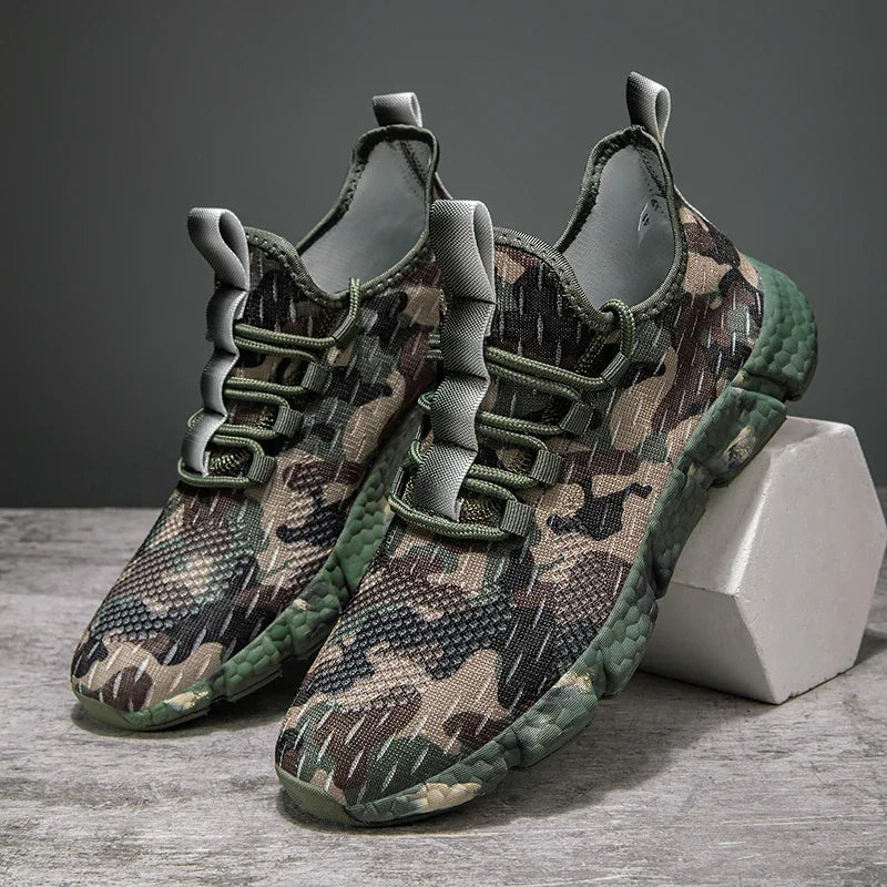 Virellos — Sneakers Traspiranti Mimetiche con Supporto Ammortizzato