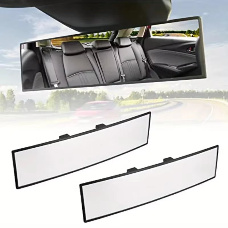 VastraView™ Panoramic Mirror — Own Every Lane with Crystal-Clear, Blind Spot-Free Confidence