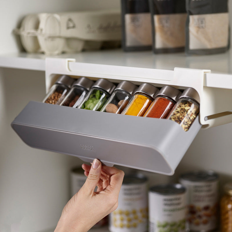 Under-Shelf Spice Organizer™ — Ta kontroll over kjøkkenkaoset og få tak i smak raskt