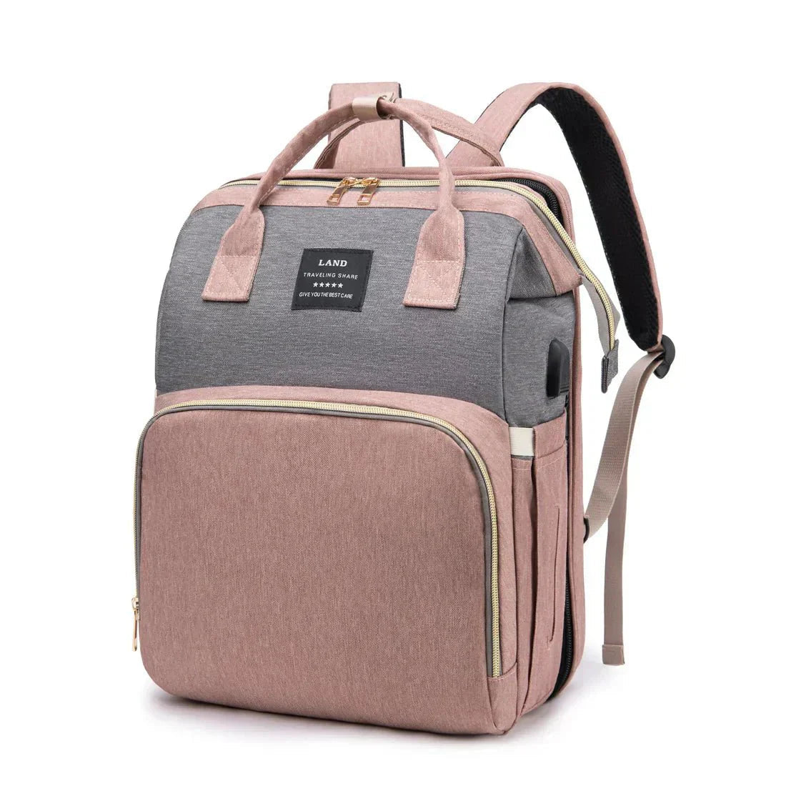 Norlia Travel Duo — Bolsa de Fraldas Conversível e Berço Portátil