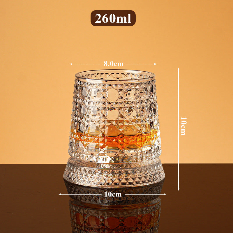 Pahar HypnoSpin pentru Whiskey™ — Aprinde-ți Simțurile cu Fiecare Înghițitură Hipnotizantă