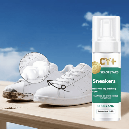 SurgeFoam™ — Instantly Revive Your Sneakers with Blinding Brightness and Zero Effort