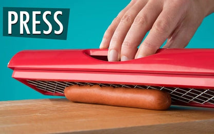 Hot Dog Slicer™ — Sytytä suun kostuttava maku ja tee vaikutus jokaisessa grillijuhlassa
