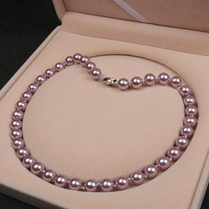 LuxeVera™ Pearl Necklace — Command Every Room with Timeless, Hypnotic Shine