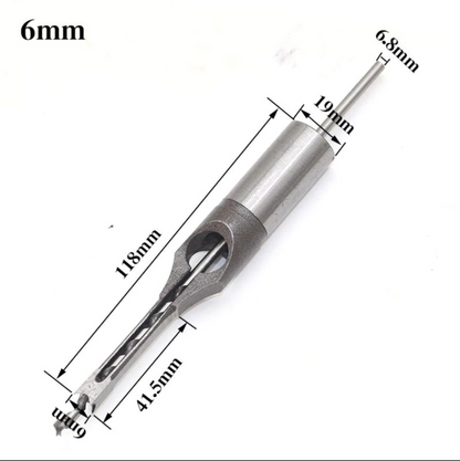 Woodworking square head wood chisel