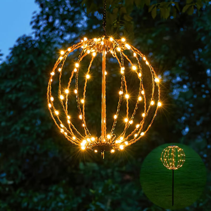 GloboLux LED fénygömbök — vízálló dekoratív kültéri világítás
