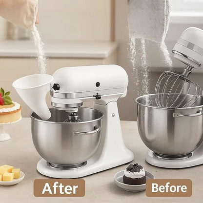 GlideFlow™ Precision Funnel — Stop Messes, Pour Perfectly, Bake Like a Pro Every Time