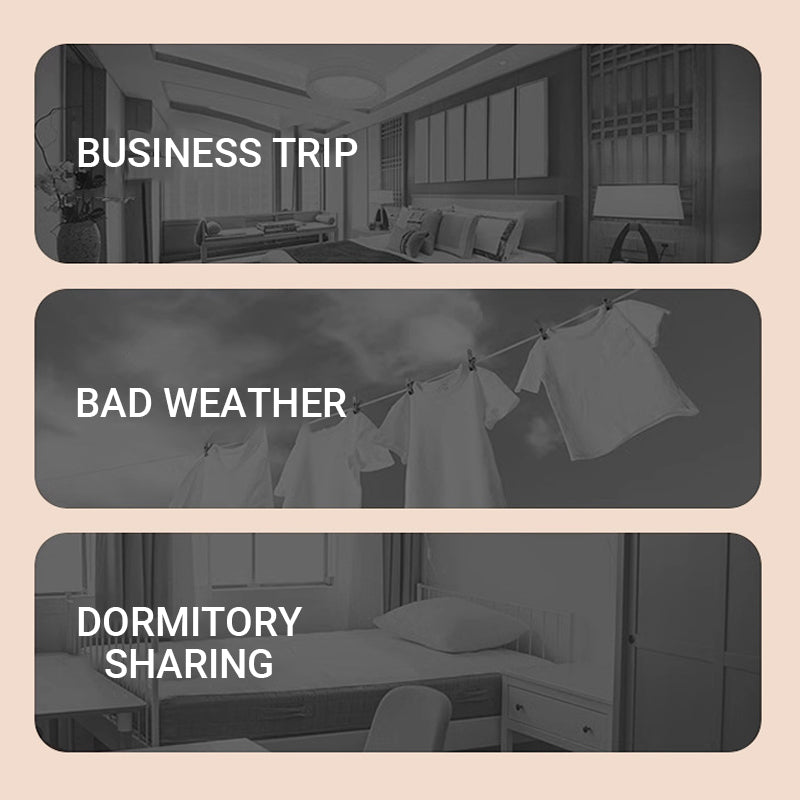 SterilaDry™ — Banish Odors and Germs for Clothes That Feel Brand New Every Time