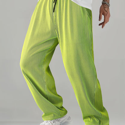 Pantaloni a Righe BreatheEasy™ — Rimani Fresco, Sicuro e Impeccabile Senza Sforzo per Tutto il Giorno