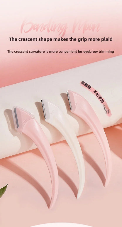Liora — Ensemble de 3 taille-sourcils en acier inoxydable pour un toilettage précis