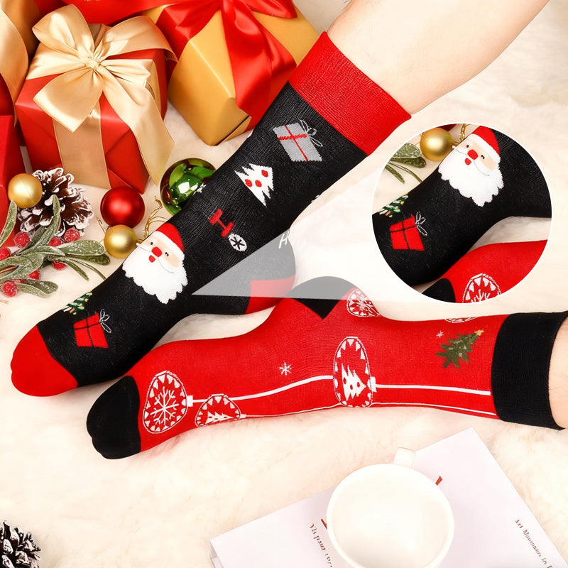 Calze Holiday Magic™ — Accendi Calore e Gioia a Ogni Passo