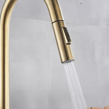 Kellen Touch Kitchen Faucet — Pull-Out Sprayer with Touch Sense Technology