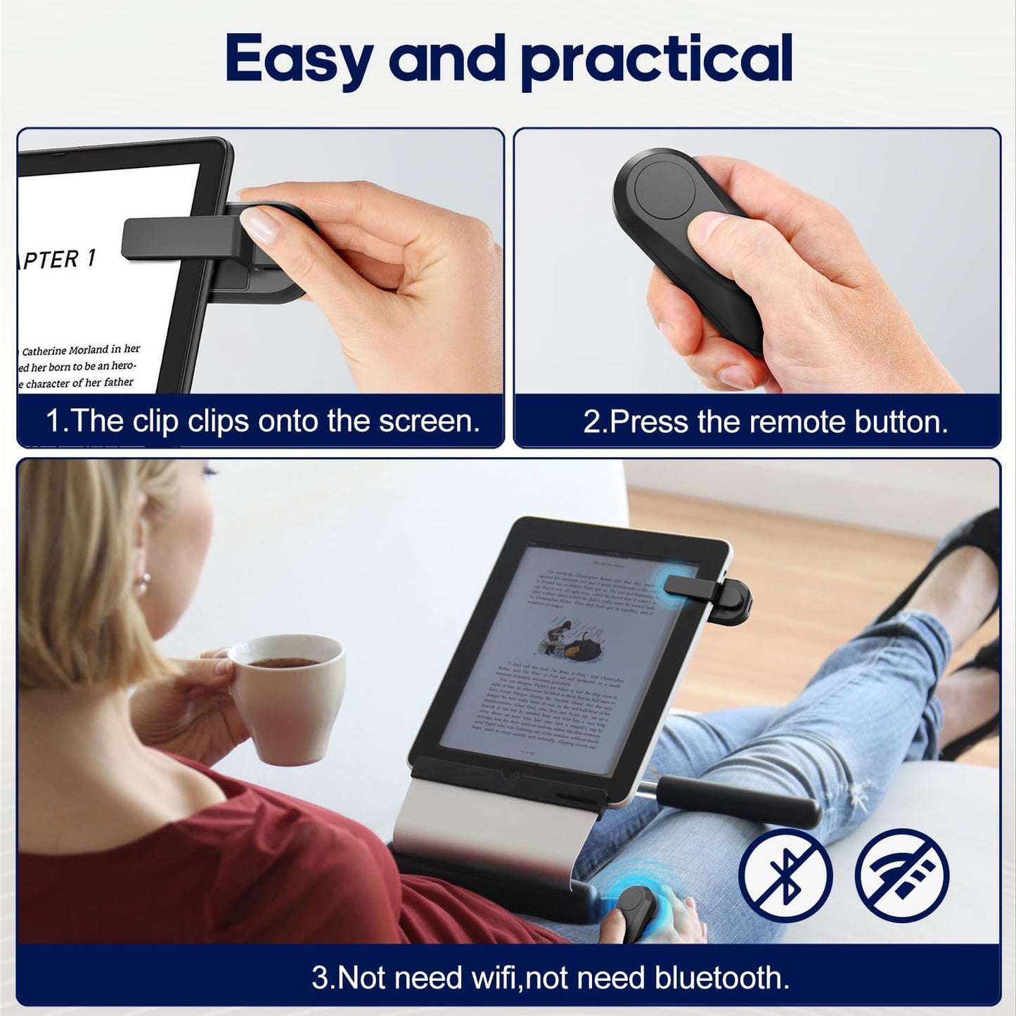 ClipoSleek™ — Effortless Page-Flips and Snapshots for Total Freedom