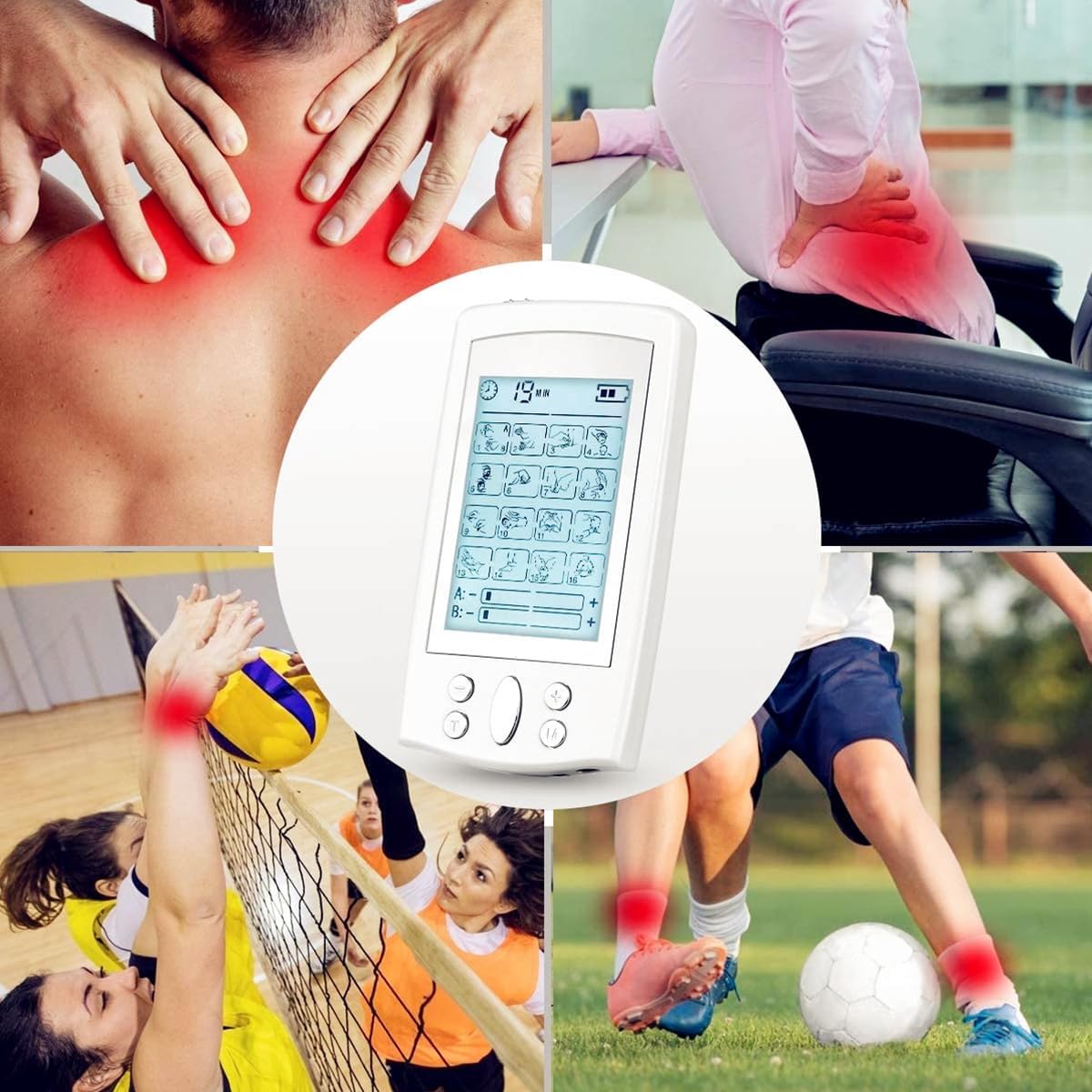 Vyrin PulseMate — Draagbare acupunctuur polsmassager voor spierontspanning