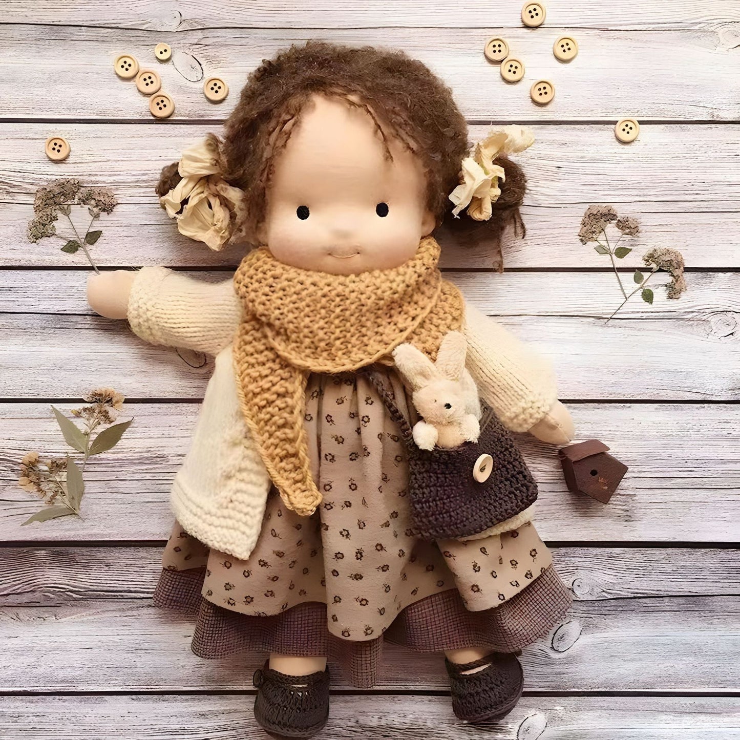 Best Gift for Kids-Handmade Waldorf Doll