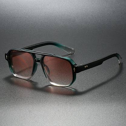 Kaelen Bold — Vintage Motorsport Sunglasses with UV400 Protection