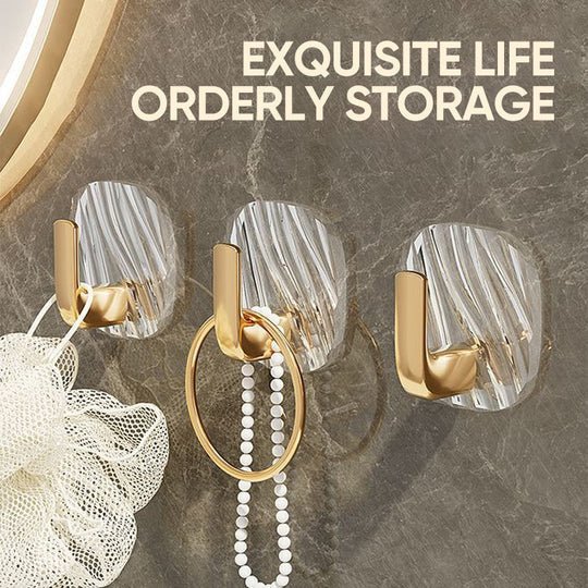 CrystalClear Haken™ — Beheers Je Ruimte met Onwankelbare Stijl en Directe Orde