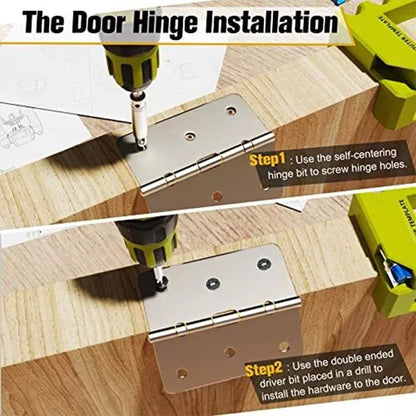 Door Hinge Jig Kit™ — Nail Every Install with Unmatched Precision and Ease