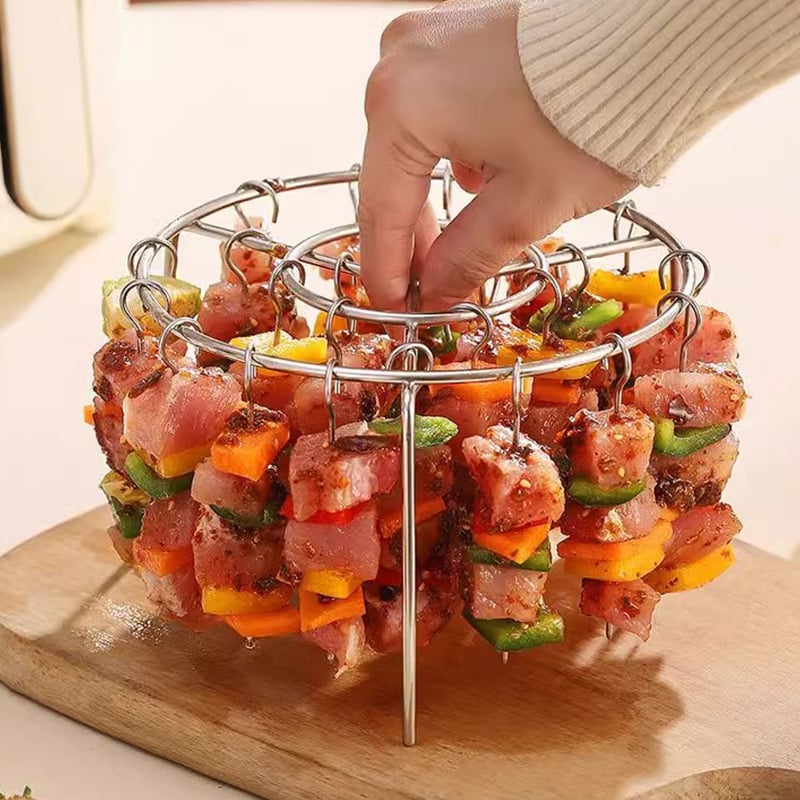 Air Fryer Grill System™ — Sink Into Juicy, Guilt-Free Feasts Without the Mess or Stress
