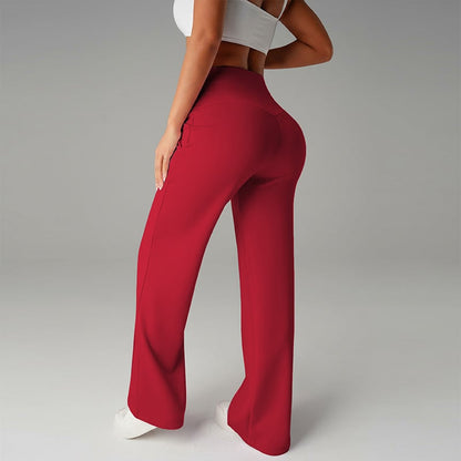 💗LETZTER TAG VERKAUF 50% RABATT⚡50K+ VERKAUFT💕Vionex Damen Schlichte Lockere Gerade Hose