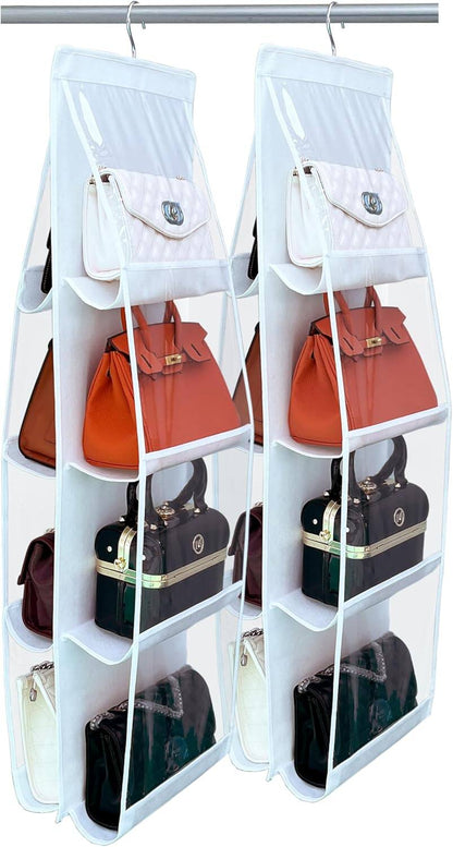 ClearStash™ Purse Organizers — Transform Clutter Into a Gallery of Gorgeous Bags You Can See and Grab Instantly