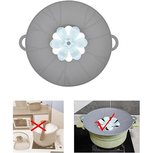 Set capace din silicon FlexiSeal™ — Preia controlul bucătăriei tale cu gătit fără vărsări și fără stres