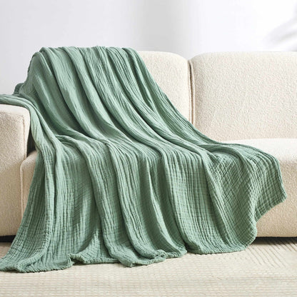 Norla — Lightweight 100% Cotton Blanket for All-Season Comfort