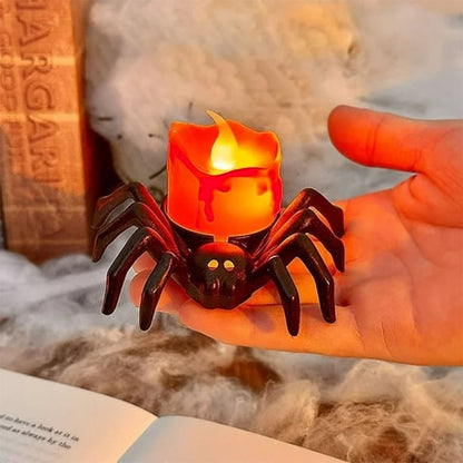 Shadow-Casting Spider Lights™ — Create a Safe, Irresistible Halloween Glow That Haunts Every Corner